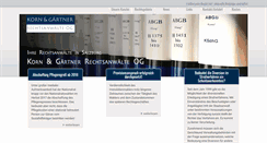Desktop Screenshot of korn-gaertner.at